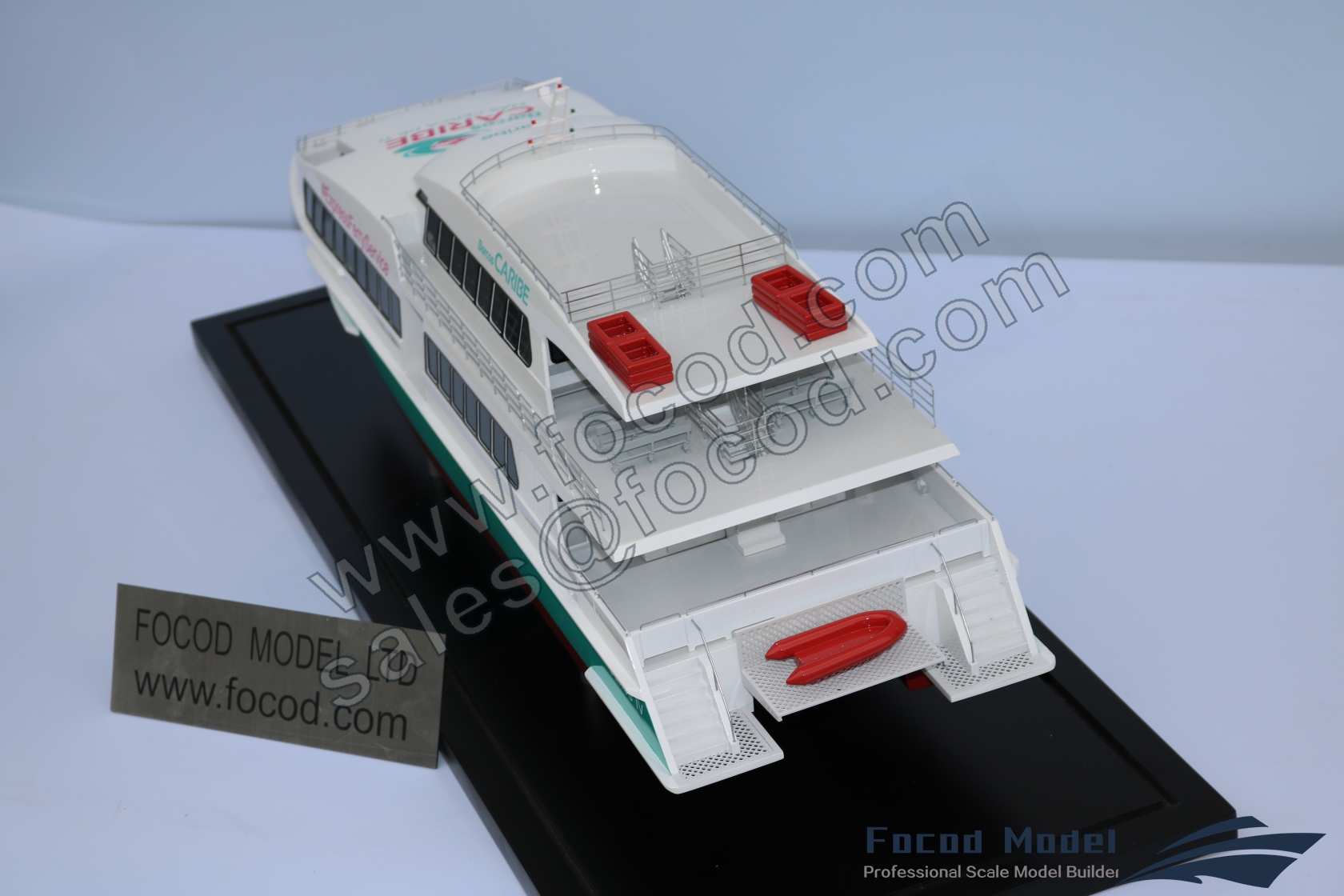 customized model of 29m cataraman ferry